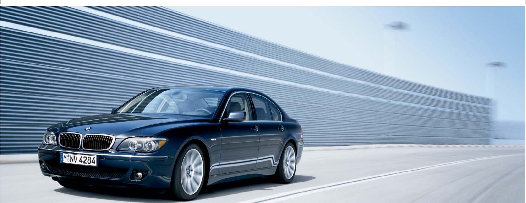Catalogue BMW Série 7 de 2006, page 4 sur 24