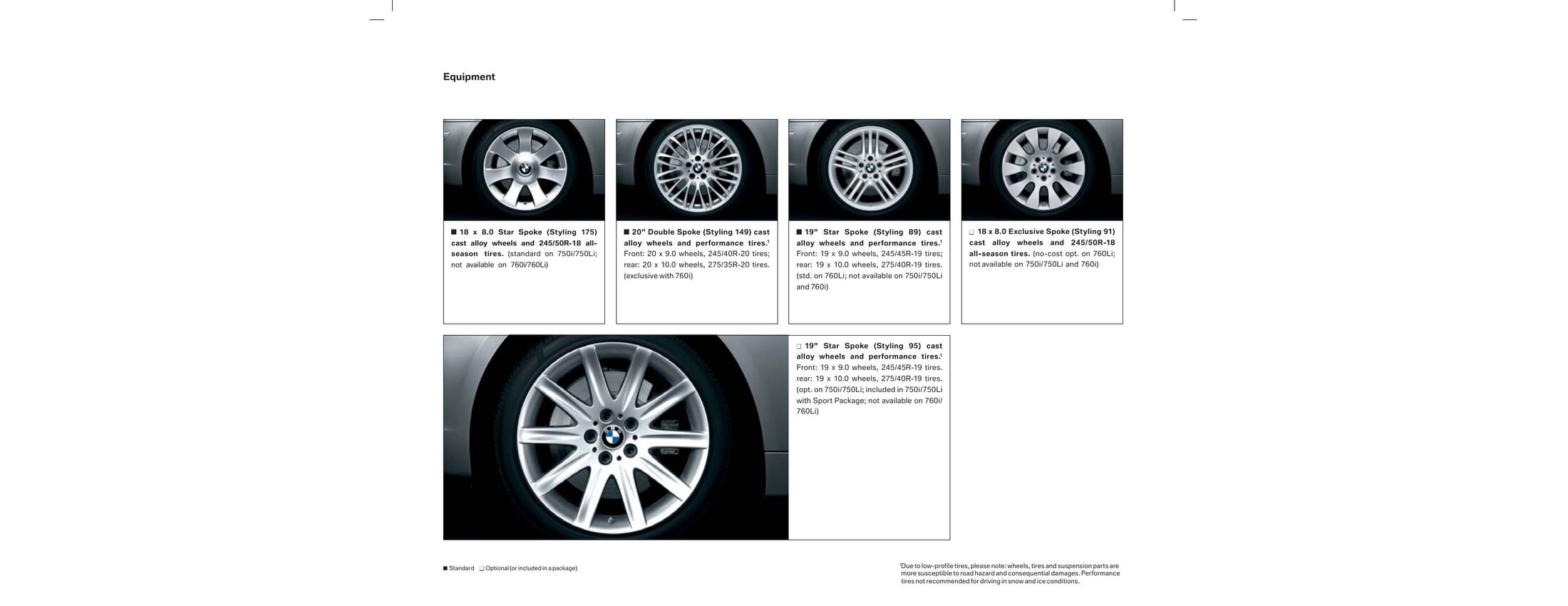 Catalogue BMW Série 7 de 2006, page 18 sur 24